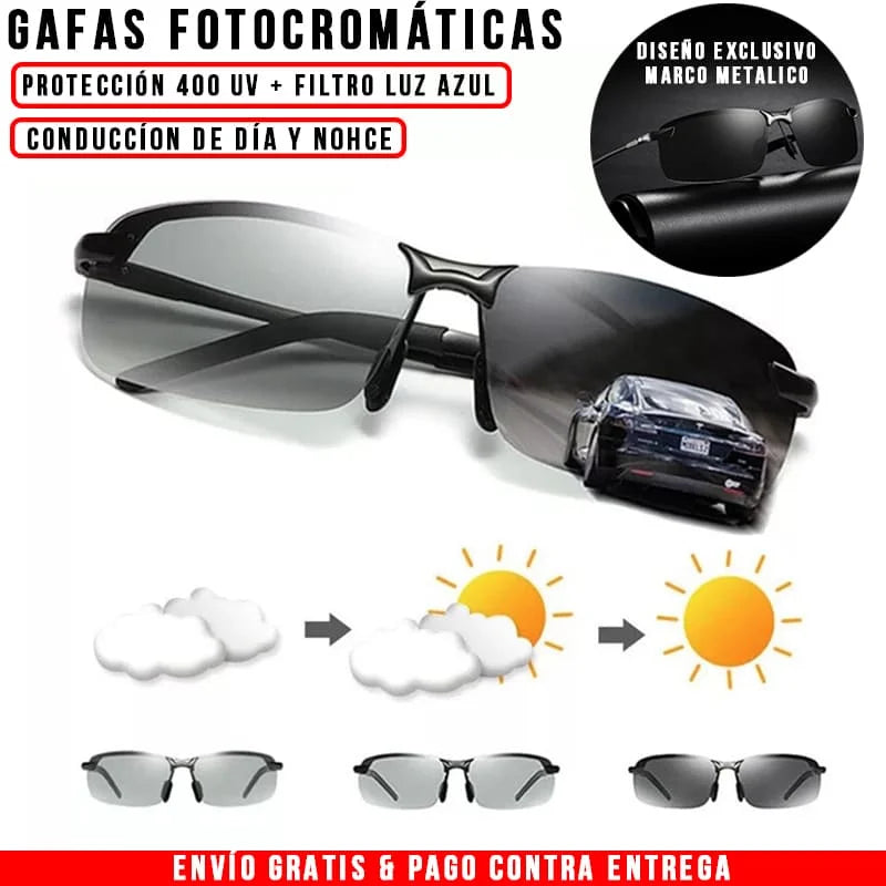 Nuevas gafas de sol fotocromáticas para conducir y ver de noche