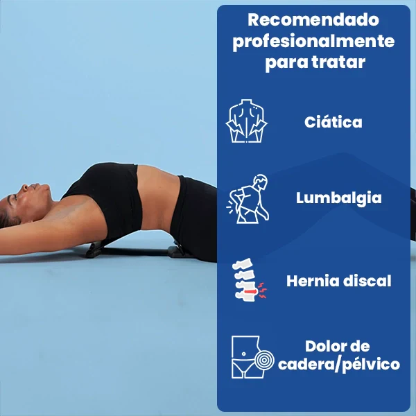 Corrector lumbar ortopédico - Alivia el dolor de espalda y cuello