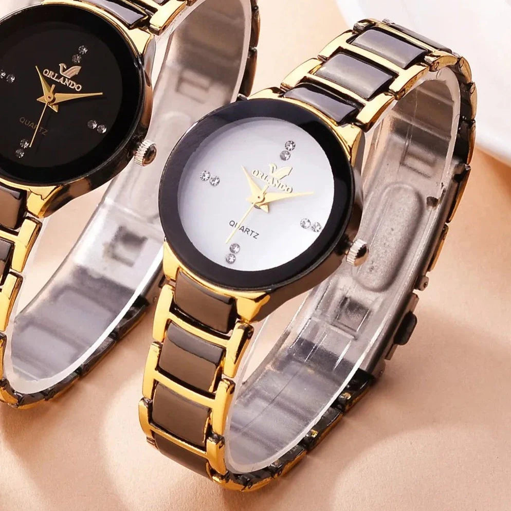 ¡𝐋𝐀 𝐌𝐄𝐉𝐎𝐑 𝐎𝐅𝐄𝐑𝐓𝐀! Reloj de cuarzo Orlando de moda y casual para mujer - 𝐄𝐥𝐞𝐠𝐚𝐧𝐜𝐢𝐚 𝐚𝐥 𝐌𝐚𝐱𝐢𝐦𝐨 💎