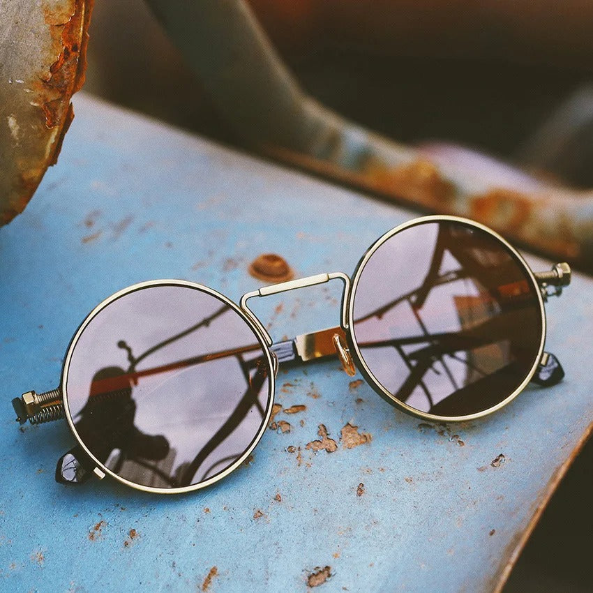 Gafas redondas estilo vintage